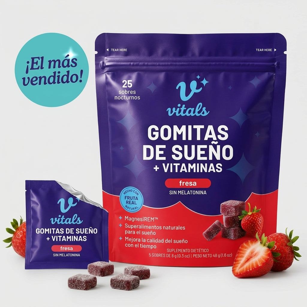 Gomitas para dormir + vitaminas