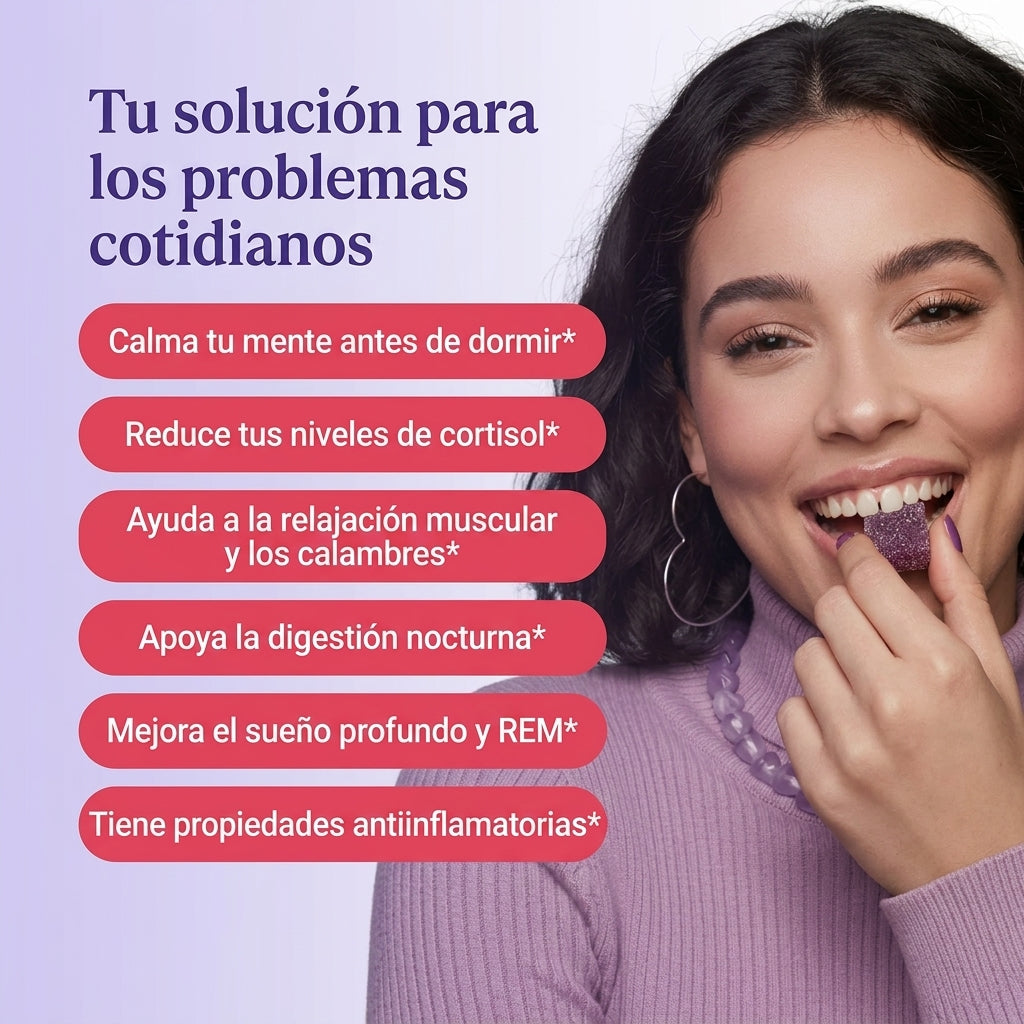 Gomitas para dormir + vitaminas