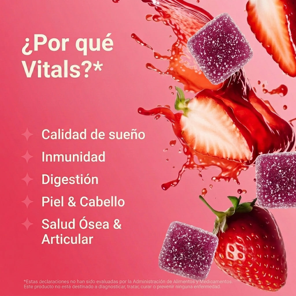 Gomitas para dormir + vitaminas